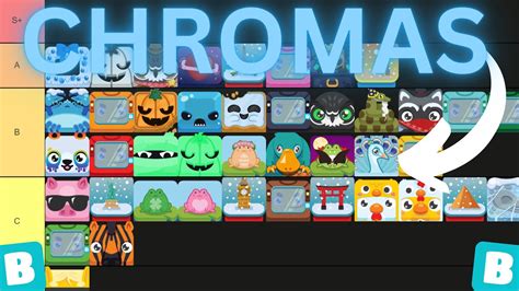 Chromas</strong> are difficult to unpack with a drop rate ranging from as high as 100% (One-day only<strong> Chromas),</strong> to as low as 0. . Chroma blookets